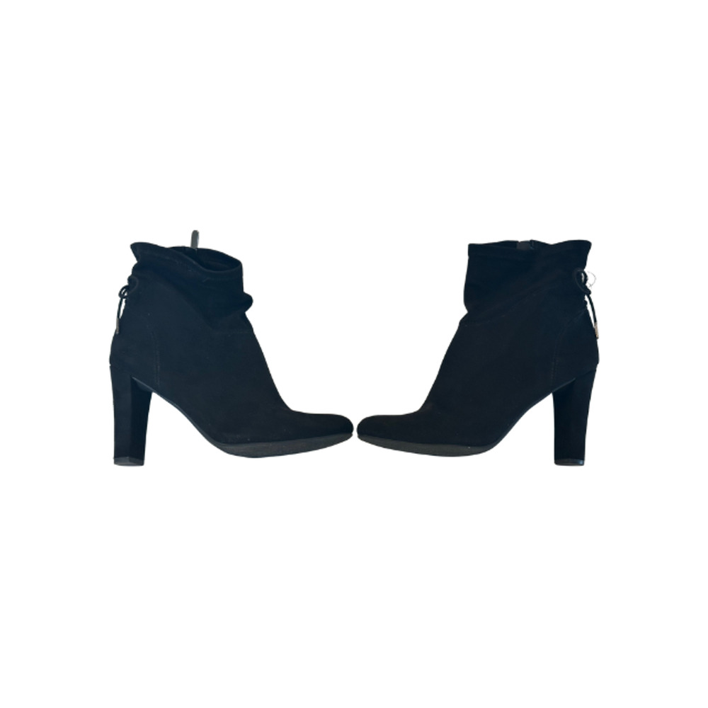 Circus Sam Edelman Janet Black Fabric Ankle Booties 8.5M - Picture 4 of 7